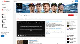 Monster Energy Supercross - YouTube