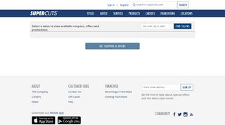 Coupons & Offers - Supercuts