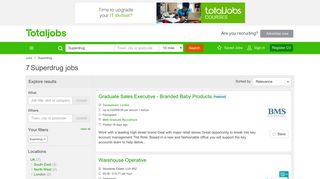 Superdrug Jobs, Vacancies & Careers - totaljobs