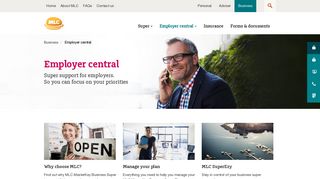 Employer Central | MLC Business