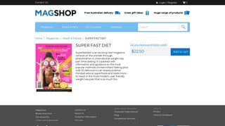 SUPER FAST DIET | Magshop