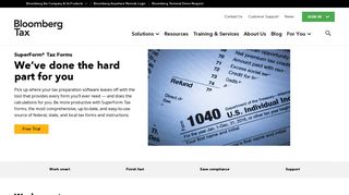 SuperForm Tax Forms | Bloomberg Tax