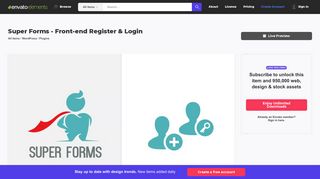 Super Forms - Front-end Register & Login by feeling4design on ...