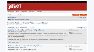 Insurance Noodle vs. Superior Access vs. Agent Secure - Insurance ...