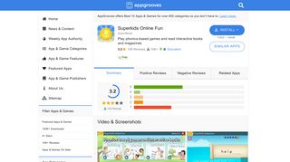 Superkids Online Fun - by Zaner-Bloser - Education Category - 106 ...