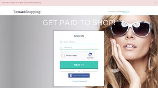 Get paid to shop! - RewardShopping - Reward Yourself.