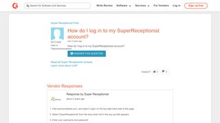 Super Receptionist - How do I log in to my SuperReceptionist account ...