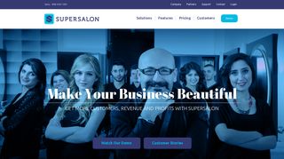 Super Salon | Point of Sale Salon Software | Home Page