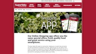 Grocery Shopping Online - Download Our App - SuperValu