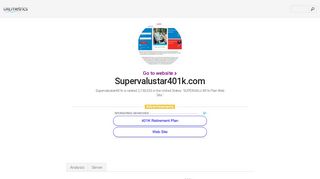 www.Supervalustar401k.com - SUPERVALU 401k Plan Web Site