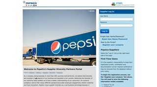 PepsiCo's Supplier Diversity Partners Portal