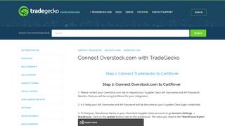Connect Overstock.com with TradeGecko – Support | TradeGecko