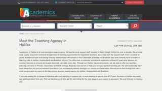 Teaching Agency in Halifax | Academics Ltd