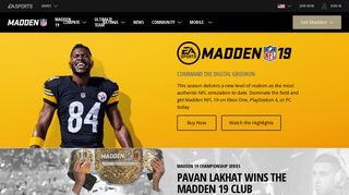 MADDEN NFL 19 - Football Video Game - EA SPORTS