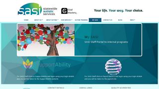 My SASI staff portal - Statewide Autistic Services