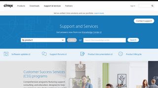 Citrix Support Services and Resources - Citrix