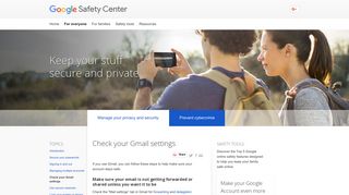 Check your Gmail settings – Manage your privacy and security – For ...