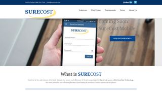 SureCost, by Emerlyn Technology Homepage - SureCost, by Emerlyn ...