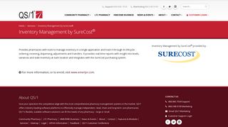 Inventory Management by SureCost® | QS/1