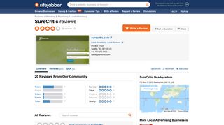 SureCritic Reviews - 19 Reviews of Surecritic.com | Sitejabber