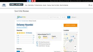 Sure Critic Reviews | Delaney Hyundai