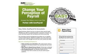 Easy Online SurePayroll for Accountants