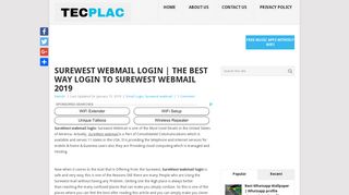 SureWest Webmail Login | The Best way Login to Surewest Webmail ...