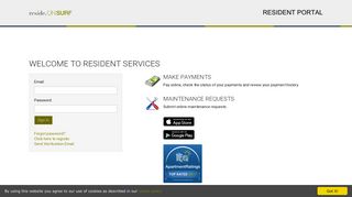 Login to Reside on Surf Resident Services | Reside on Surf - RENTCafe