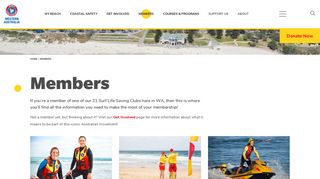 Members - Your Membership | Surf Life Saving WA