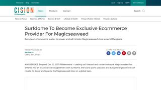 Surfdome To Become Exclusive Ecommerce Provider For ...