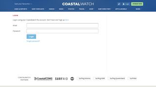 Login | Coastalwatch.com