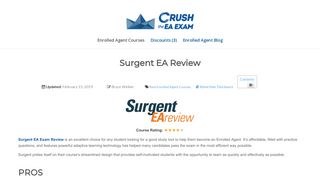 [Updated 2019] Surgent EA Review Course: The Pros, Cons & Discounts