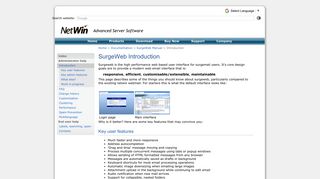 SurgeWeb online manual - Netwin Ltd