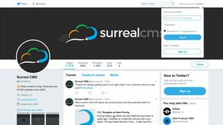 Surreal CMS (@surrealcms) | Twitter