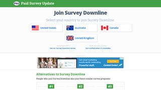 Join Survey Downline - Paid Survey Update