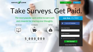 Take Surveys. Get Paid. - Survey Junkie
