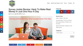 Survey Junkie Review: Hack To Make Real Money In Just One Hour A ...