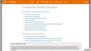 Frequently Asked Questions - QuickThoughts