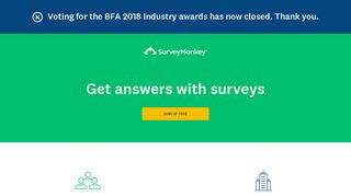 Free Online Survey Software by SurveyMonkey: Closed Survey
