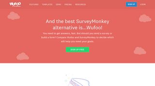 Wufoo and SurveyMonkey | Wufoo
