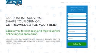 Survey Now - paid online surveys and online research in South Africa