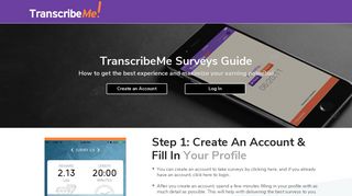 Survey How To Get Best - TranscribeMe