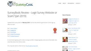 SurveyBods Review – Legit Survey Website or Scam? (Jan 2019)