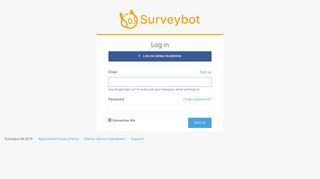 Log In - Surveybot