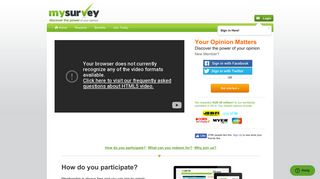 Paid Surveys - MySurvey Australia - Online Surveys for Money
