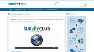 How Survey Club Works