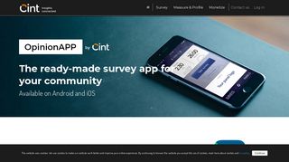 Take surveys on your mobile device. Survey app for Panelists ... - Cint