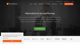 Alternative to SurveyMonkey - UK-based | SmartSurvey