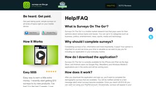 Help/FAQ - Surveys On The Go
