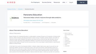 Panorama Education Jobs, Reviews & Salaries - Hired